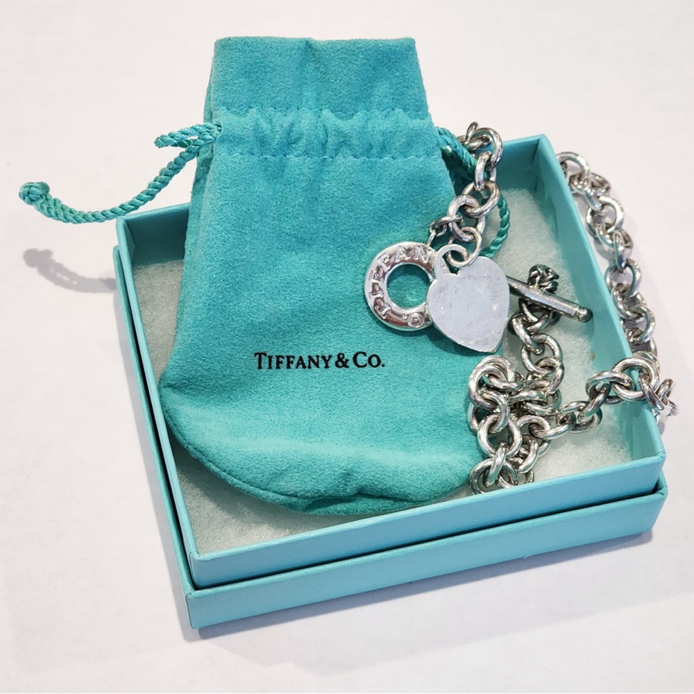 Tiffany & Co. Heart Tag toggle necklace